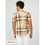 Чоловіча Сорочка GUESS Factory (Hertz Plaid Shirt) 63902-01 Чистий Білий Мульти
