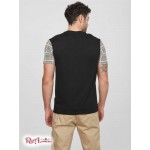 Чоловіча Футболка GUESS Factory (Kinto Plaid Tee) 63822-01 Jet Black