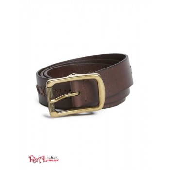 Чоловічий Ремінь (Vintage Buckle Belt) 64822-01 Коричневий