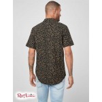 Чоловіча Сорочка GUESS Factory (Regan Printed Shirt) 58442-01 Реактивний Чорний