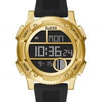 Мужские Часы (Gold-Tone and Black Silicone Digital Watch) 60062-01 Multi Мужские Часы (Gold-Tone and Black Silicone Digital Watch) 60062-01 Multi