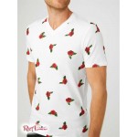 Чоловіча Футболка GUESS Factory (Gary Rose Tee) 63962-01 Чистий Білий