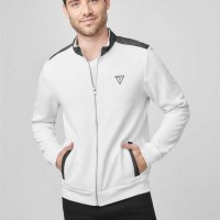 Чоловіча Куртка (Sheldon Zip-Up Jacket) 58302-01 Чистий Білий Чоловіча Куртка (Sheldon Zip-Up Jacket) 58302-01 Чистий Білий