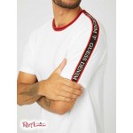 Чоловіча Футболка GUESS Factory (Hyatt Logo Tape Tee) 63942-01 Pure Білий