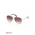 Мужские Солнцезащитные Очки GUESS (Aviator Sunglasses) 56282-01 Золотой W/Tort Arm