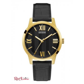 Чоловічий Годинник (Gold-Tone Croc Strap Analog Watch) 60082-01 Multi