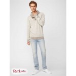 Мужской Свитер GUESS Factory (Clay Shawl Zip Sweater) 37412-01 Chino