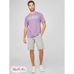 Мужская Футболка GUESS Factory (Greg Logo Tee) 58502-01 Orchid Aroma