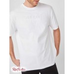 Мужская Футболка GUESS Factory (Harvey Embroidered Logo Tee) 53812-01 Pure Белый