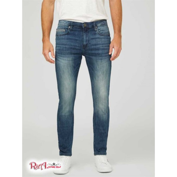 Чоловічі Джинси GUESS Factory (Vick Destroyed Skinny Jeans) 63812-01 Натуральний Мульті WПопелясто-Сірий