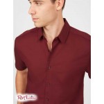 Мужская Рубашка GUESS Factory (Darrow Slim Short-Sleeve Shirt) 37182-01 Marmont Красный