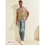 Чоловіча Футболка GUESS (Eco Tiger Graphic Tee) 59442-01 Чистий Білий