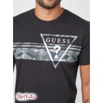 Мужская Футболка GUESS Factory (Pekah Camo-Print Logo Tee) 53612-01 Реактивний Черный