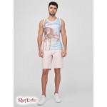 Чоловічий Танк GUESS Factory (Tepper Beach Tank Top) 63992-01 Чистий Білий Мульти