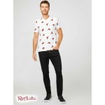 Чоловіча Футболка GUESS Factory (Gary Rose Tee) 63962-01 Чистий Білий