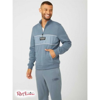 Чоловічий Пуловер (Mitsu Mock Neck Pullover) 58122-01 Asteroid Синій