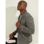 Чоловіча Куртка GUESS (Moto Jacket) 64702-01 Камінь Сірий Чоловіча Куртка GUESS (Moto Jacket) 64702-01 Камінь Сірий
