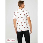 Чоловіча Футболка GUESS Factory (Gary Rose Tee) 63962-01 Чистий Білий