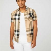 Чоловіча Сорочка (Hertz Plaid Shirt) 63902-01 Чистий Білий Мульти