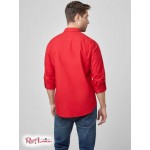 Чоловіча Сорочка GUESS Factory (Antonio Ripstop Shirt) 58183-01 Rugby Червоний