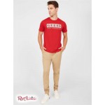 Мужская Футболка GUESS Factory (Greg Logo Tee) 37473-01 Varsity Красный