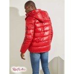 Мужская Куртка GUESS (Anthony Logo Puffer Jacket) 59783-01 Chili Красный