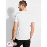 Мужская Футболка GUESS (Mason Yoke V-Neck Tee) 41903-01 Pure Белый