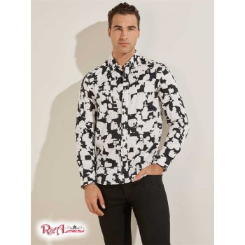 Чоловіча Сорочка (Luxe Abstract Splatter Shirt) 64753-01 Анотація Splatter Друк