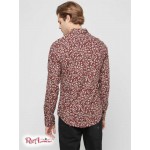 Мужская Рубашка GUESS Factory (Don Floral Shirt) 63793-01 Вино