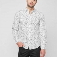 Чоловіча Сорочка (Dalton Paisley Shirt) 63903-01 Pure Білий