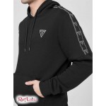 Мужское Худи GUESS Factory (Lark Logo Hoodie) 63883-01 Реактивний Черный