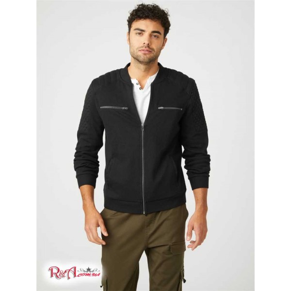 Чоловічий Бомбер GUESS Factory (Whittaker Bomber Jacket) 58423-01 Jet Black Чоловічий Бомбер GUESS Factory (Whittaker Bomber Jacket) 58423-01 Jet Black