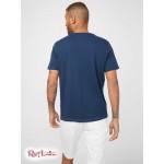 Чоловіча Футболка GUESS Factory (Lanley Logo Tee) 58463-01 Silk Синій