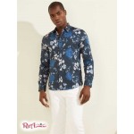 Чоловіча Сорочка GUESS (Luxe Camelia Cascade Shirt) 59553-01 Каскад Camelia Blue