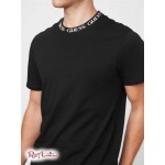 Чоловічий Crewneck GUESS Factory (Ronnie Logo Crewneck) 63873-01 Реактивний Чорний