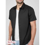 Чоловіча Сорочка GUESS Factory (Darrow Regular Short-Sleeve Shirt) 58193-01 Реактивний Чорний