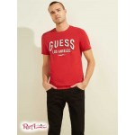 Чоловіча Футболка GUESS (Logo Tee) 59543-01 Chili Червоний