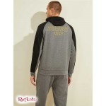Чоловіче Худі GUESS (Stephen Color-Block Zip Hoodie) 64763-01 Середня Вугілля Верес Чоловіче Худі GUESS (Stephen Color-Block Zip Hoodie) 64763-01 Середня Вугілля Верес