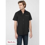 Чоловіча Сорочка GUESS Factory (Magnus Shirt) 64023-01 Реактивний Чорний