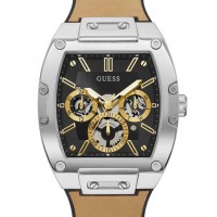 Мужские Часы (Silver-Tone and Black Multifunction Watch) 64793-01 Multi Мужские Часы (Silver-Tone and Black Multifunction Watch) 64793-01 Multi