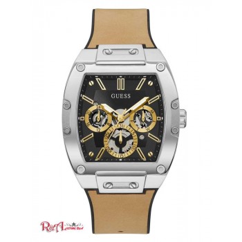 Чоловічий Годинник (Silver-Tone and Black Multifunction Watch) 64793-01 Multi