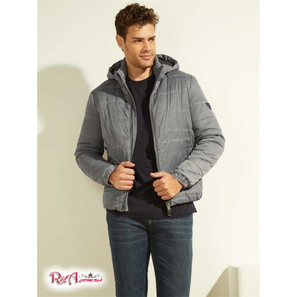 Чоловіча Куртка GUESS (Treated Puffer Jacket) 64743-01 Bleu ELeGant Чоловіча Куртка GUESS (Treated Puffer Jacket) 64743-01 Bleu ELeGant