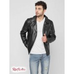 Чоловіча Куртка GUESS Factory (Shelly Faux-Leather Moto Jacket) 63763-01 Jet Black Чоловіча Куртка GUESS Factory (Shelly Faux-Leather Moto Jacket) 63763-01 Jet Black
