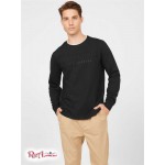Мужской Лонгслив GUESS Factory (Kalico Logo Long-Sleeve Tee) 37253-01 Реактивний Черный