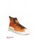 Мужские Сникерсы (Ederle High-Top Sneakers) 60163-01 Оранжевый Мульти Fabric
