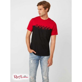 Чоловіча Футболка (Davion Color-Block Logo Tee) 53703-01 Varsity Червоний