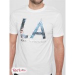 Чоловіча Футболка GUESS Factory (LA Tee) 63983-01 Чистий Білий