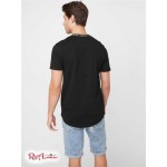 Чоловічий Crewneck GUESS Factory (Ronnie Logo Crewneck) 63873-01 Реактивний Чорний