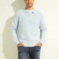 Чоловічий Світшот (Joao Fleece Polo Sweatshirt) 64733-01 Polar Синій