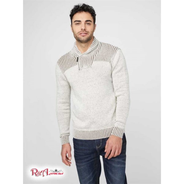 Мужской Свитер GUESS Factory (Caly Shawl Sweater) 58313-01 Chino